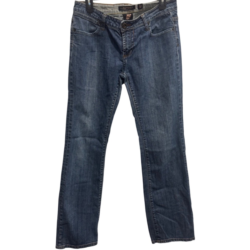 Vintage Ed Hardy by Christian AudigierJeans Y2K Tattoo Streetwear Women's Sz‎ 30 - Picture 3 of 15